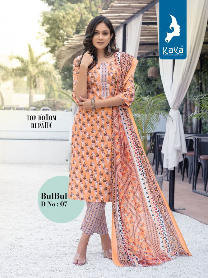 Bulbul By Kaya 01-08 Readymade Salwar Suits Catalog